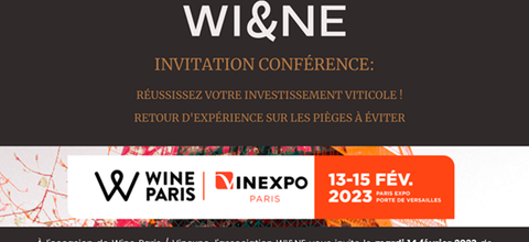 « Let’s Talk Wine » conference – WINE Paris & Vinexpo Paris